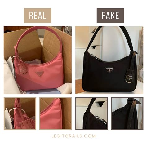 prada mini geldbeutel real fake|real Prada purse.